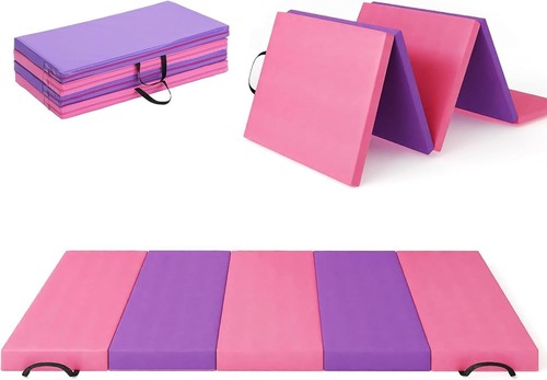 Folding gymnastics mat fold - folding,