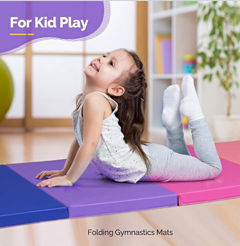 Foldable foam gymnastics mat - foldable,