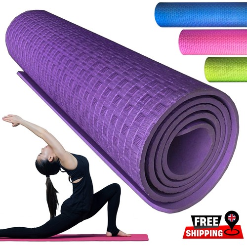 Yoga mat 10mm non slip - yoga,