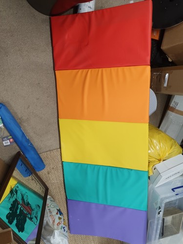 Folding mat exercise gym - folding,