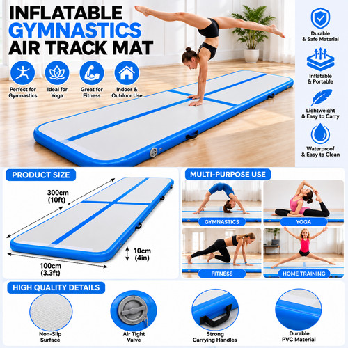 10ft inflatable air track - inflatable,