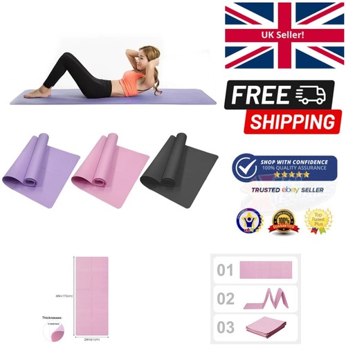 Fitness mat 4mm - fitness, thick